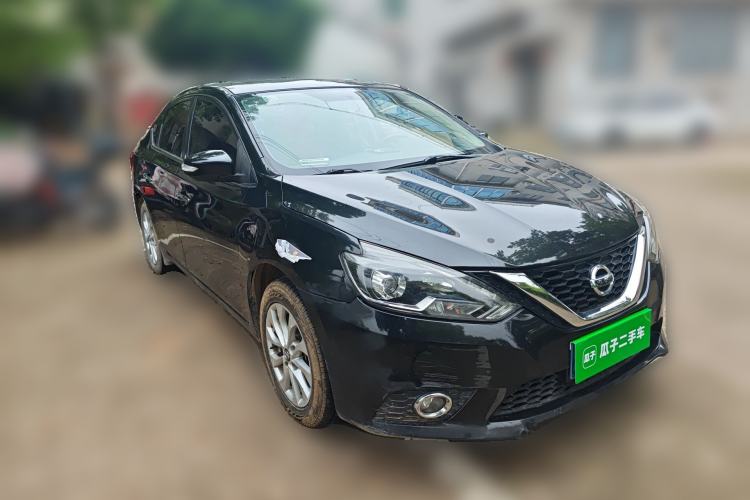 Used Nissan Sylphy 2019 1.6XV CVT Smart Connect Luxury Edition China V Standard Front Right 45 Deg