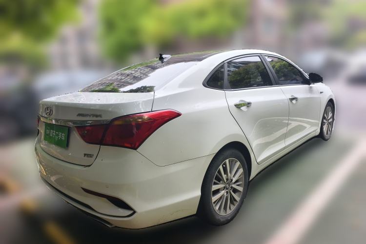 Used Hyundai Mistra 2017 1.6T Automatic Smart GLS China V Standard Rear Right 45 Deg