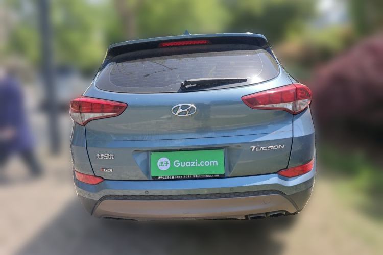 Used Hyundai Tucson 2015 1.6T Dual-Clutch Two-Wheel-Drive Smart Model Rear