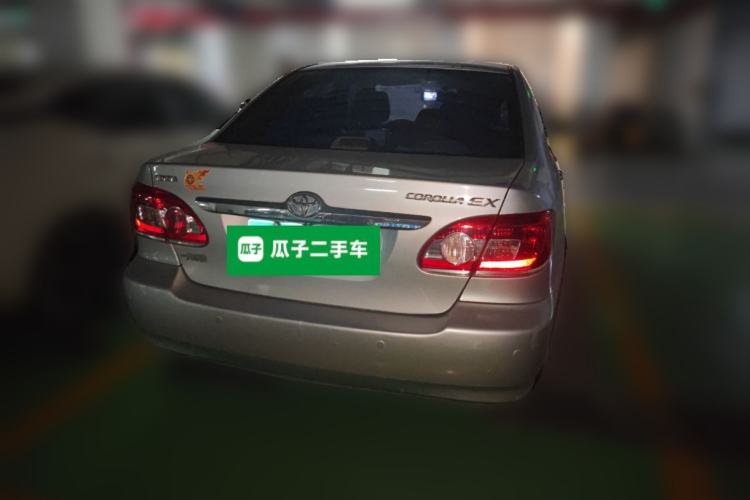 Used Toyota Corolla EX 2011 1.6L Automatic Luxury Edition Rear