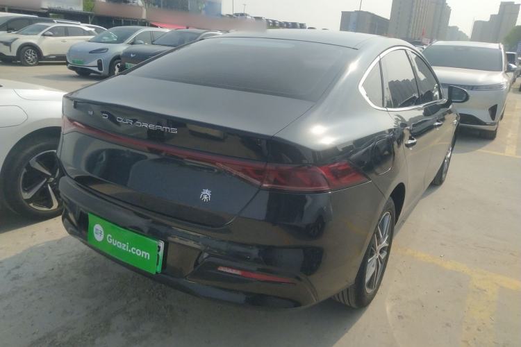Used BYD Qin PLUS 2023 Champion Edition DM-i 120KM Beyond Model Rear Right 45 Deg