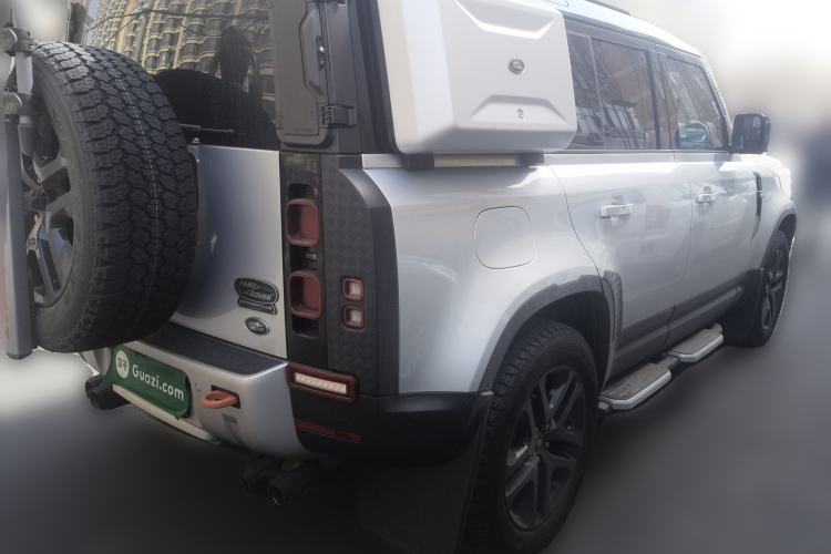 Used Land Rover Defender 2023 Facelift 110 3.0T P400 Dark Edition Rear Right 45 Deg