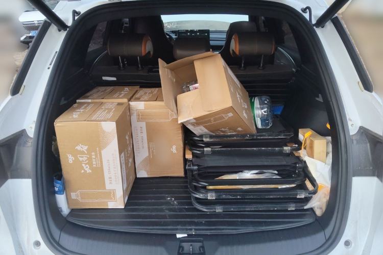 Used BYD Song Pro New Energy 2022 DM-i 110km Flagship Pro Model Trunk