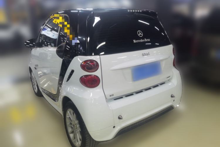 Used smart fortwo 2013 1.0 MHD Hardtop Chocolate Special Edition Rear Left 45 Deg