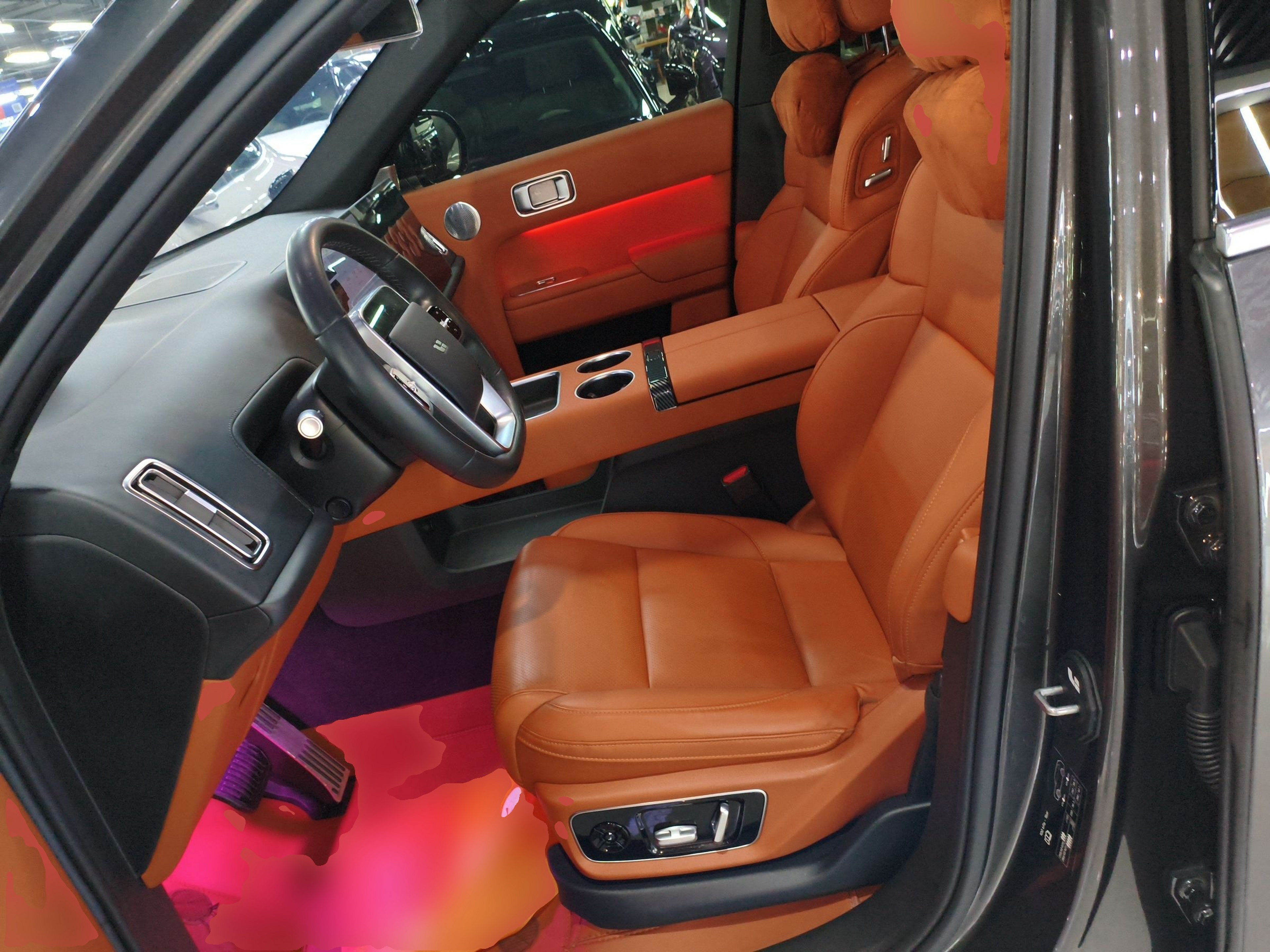 Avant de la voiture