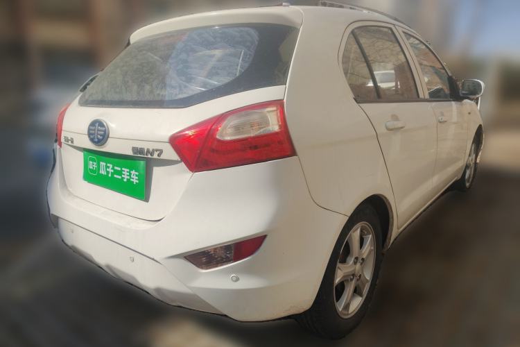 Used FAW Xiali N7 2013 1.3L Manual Comfort Model Rear Right 45 Deg