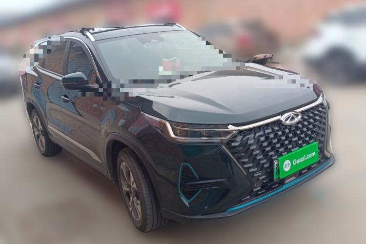 Used Chery Tiggo 8 PRO New Energy 2023 Champion Edition 1.5T 100km Glory Version Front Right 45 Deg