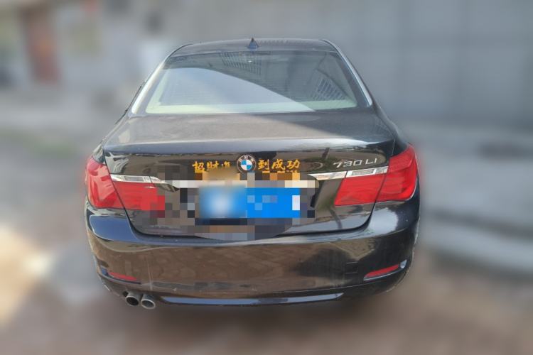 Used BMW 7 Series 2011 730Li Elegant Model Rear