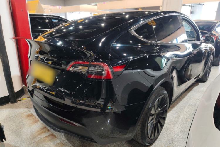 Used Tesla Model Y 2023 Long-Range All-Wheel-Drive Version Rear Right 45 Deg