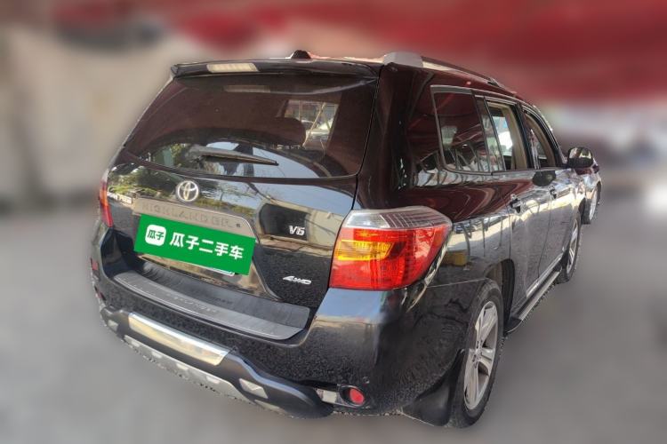 Used Toyota Highlander 2009 2.7L Two-Wheel Drive 7-Seater Luxury Edition Rear Right 45 Deg