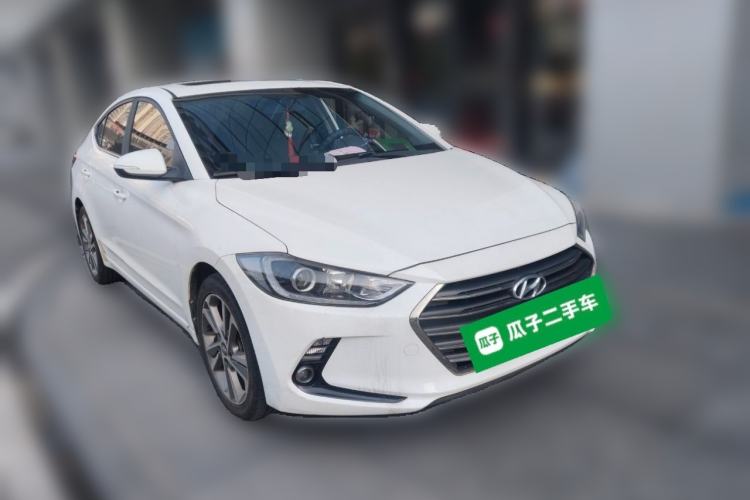 Used Hyundai Elantra (6th Generation / Lingdong) 2016 1.6L Automatic ZhiXuan – Elite Version Front Right 45 Deg
