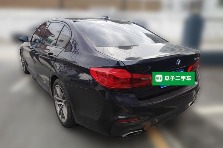Used BMW 5 Series 2019 525Li M Sport Package Rear Left 45 Deg