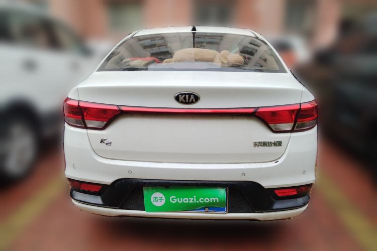 Used Kia K2 2017 Sedan 1.4L Manual Transmission GLS Rear