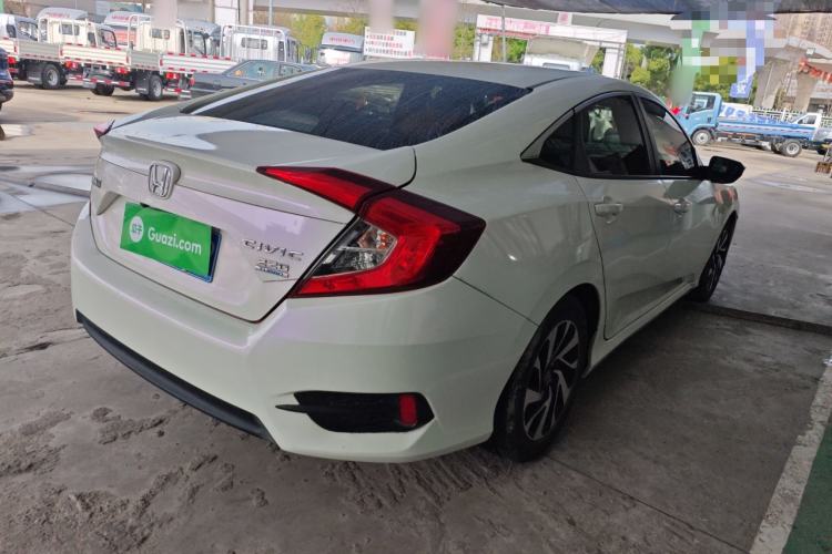 Used Honda Civic 2016 220TURBO CVT Luxury Edition Rear Right 45 Deg