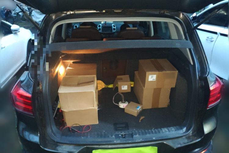 Used Volkswagen Tiguan 2013 1.8TSI Automatic Two-Wheel Drive Luxury Model Trunk