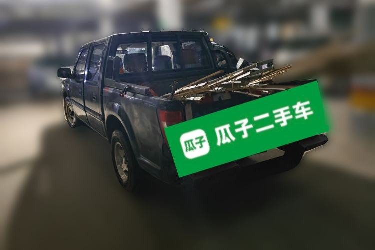 Used JMC Baodian 2018 2.9T New Value-Added 4x4 Diesel Comfort Version with Standard Cargo Bed – JX4D30B5L Rear Left 45 Deg