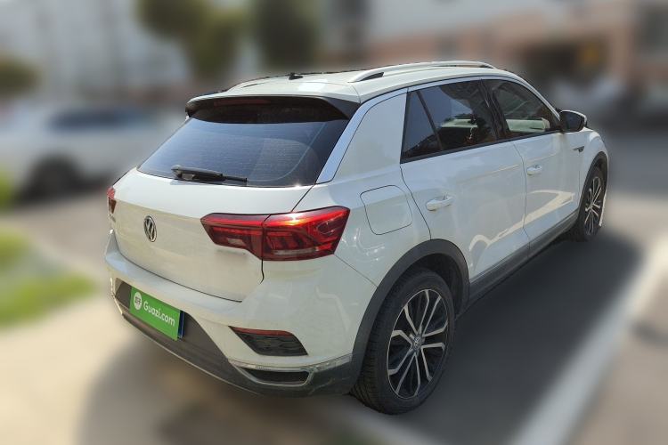 Used Volkswagen T-ROC 2019 280TSI DSG Two-Wheel-Drive Luxury Model China VI Standard Rear Right 45 Deg