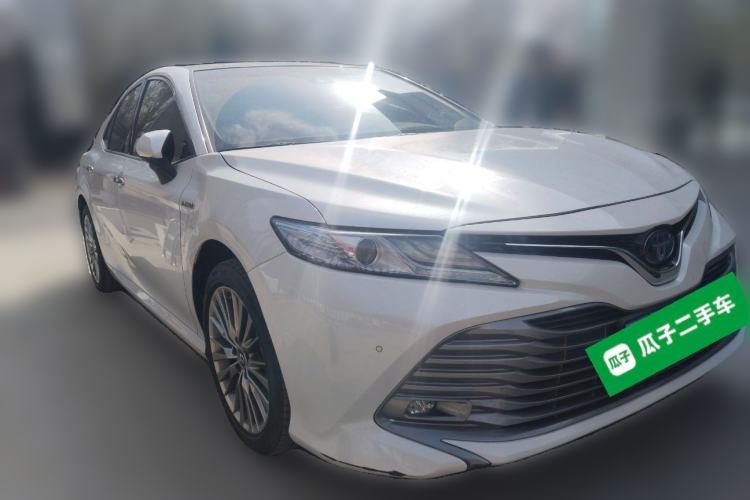 Used Toyota Camry 2019 Revised Version Dual-Engine 2.5 HG Luxury Edition Front Right 45 Deg