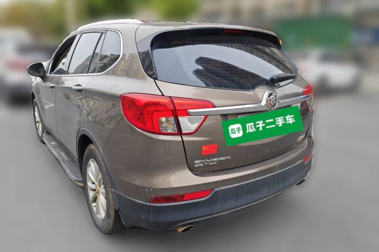 Used Buick Envision 2017 28T Four-Wheel Drive Elite Model Rear Left 45 Deg