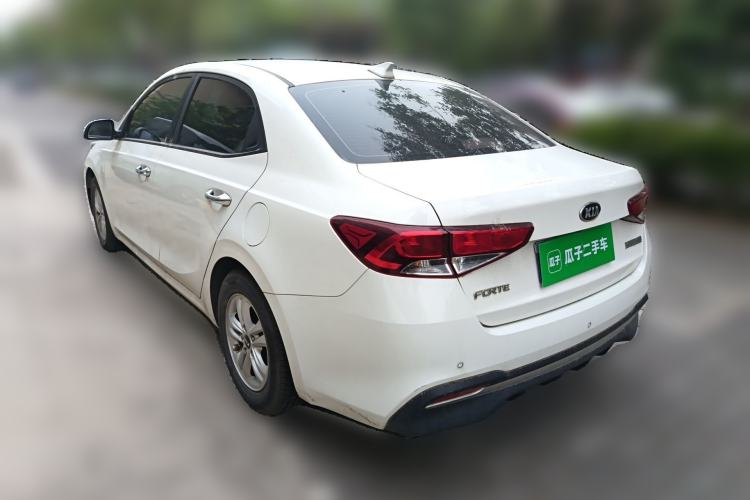 Used Kia Forte 2018 1.6L Automatic Value-Connect Edition with Intelligent Connectivity Rear Left 45 Deg