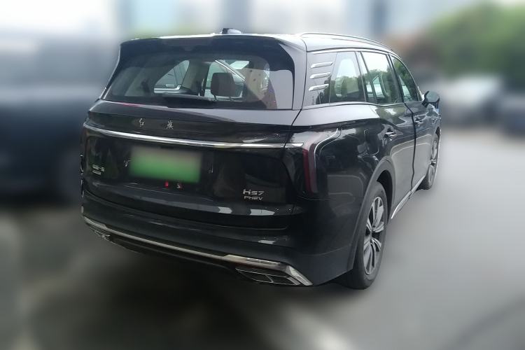 Used Hongqi HS7 PHEV 2025 Model 2.0T PHEV Four-Wheel Drive 2 Million Units Commemorative Edition 6-Seater Rear Right 45 Deg