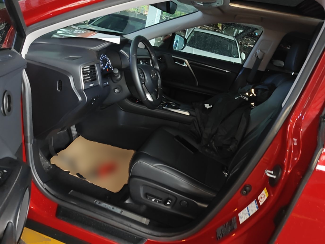 Avant de la voiture