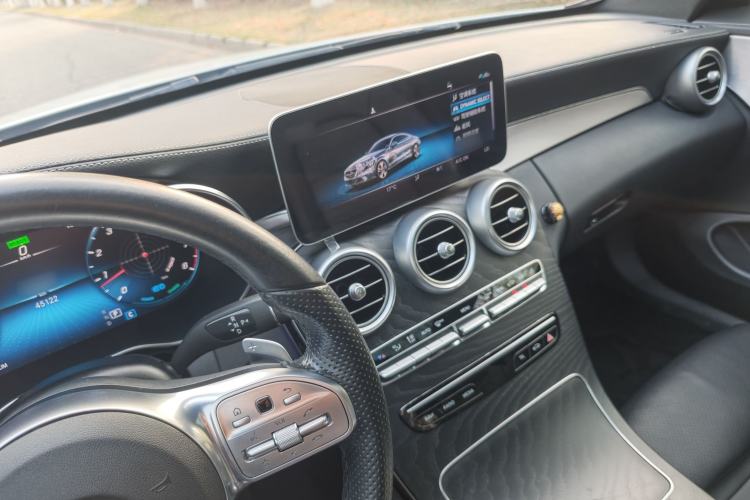 Used Mercedes-Benz C-Class 2020 C 260 Coupe Audio And AC Panel