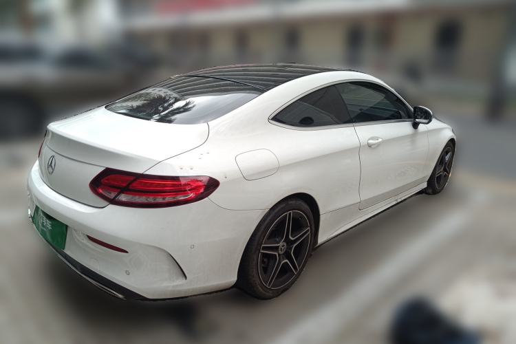 Used Mercedes-Benz C-Class 2020 C 260 Coupe Rear Right 45 Deg