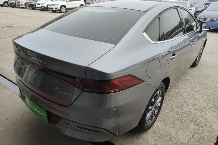 Used BYD Qin PLUS 2024 HONOR Edition DM-i 55KM Leading Model Rear Right 45 Deg