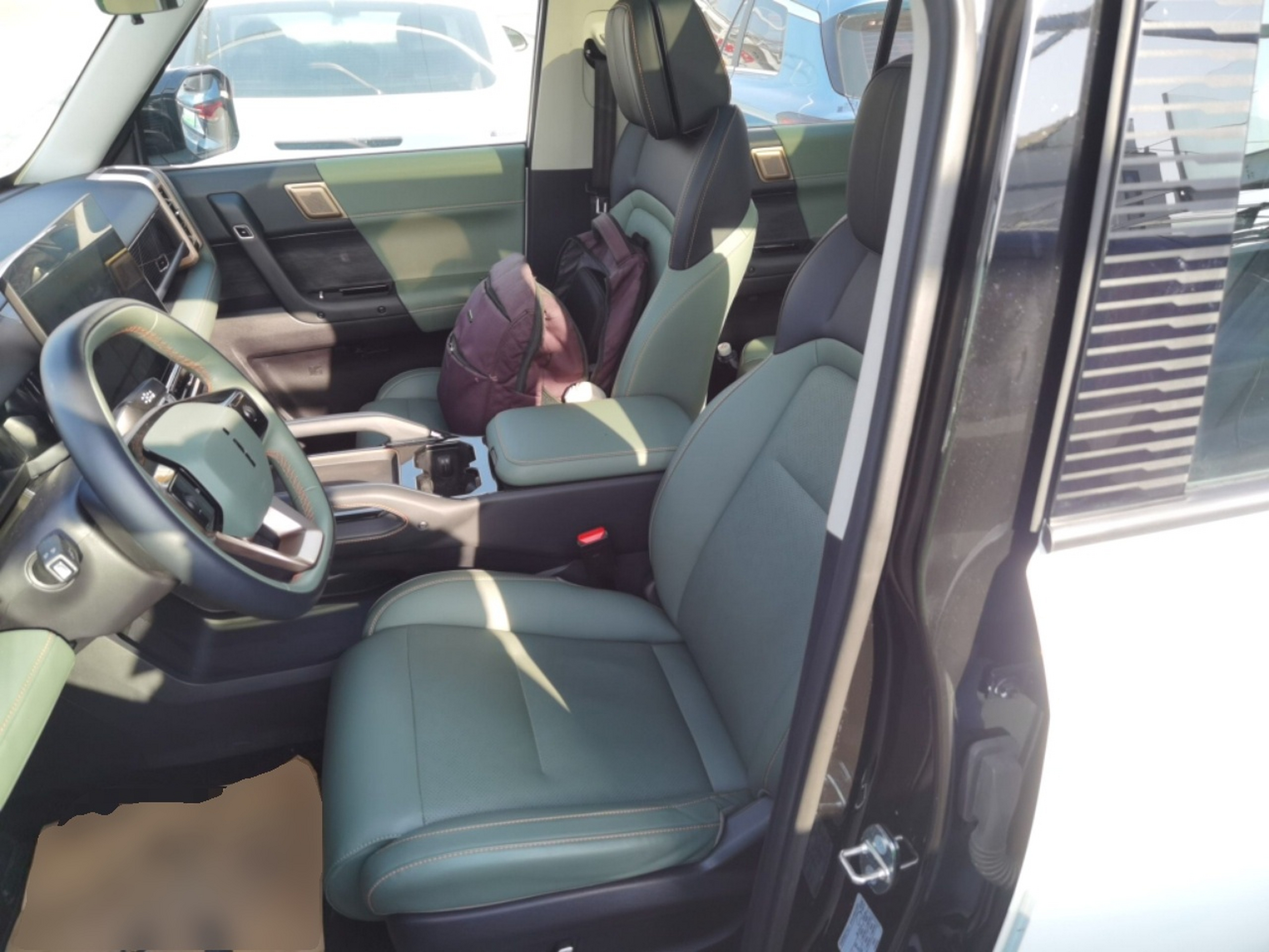 Avant de la voiture