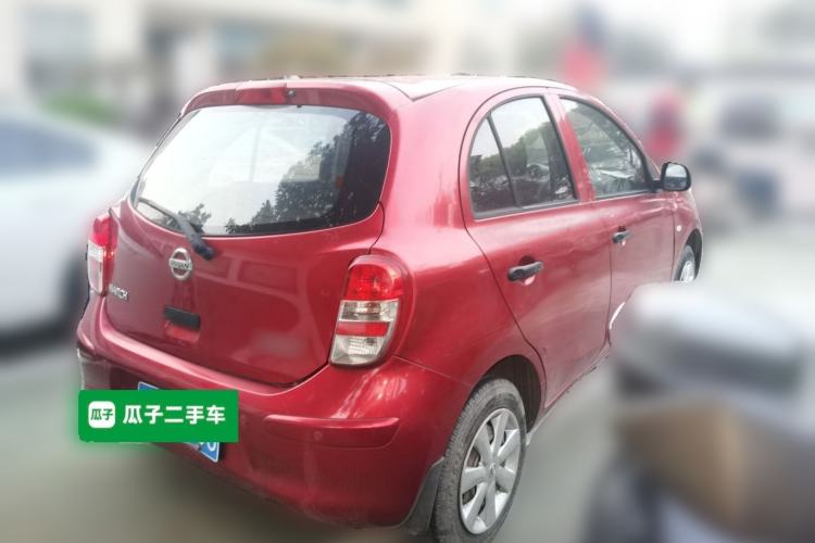 Used Nissan March 2010 1.5L Manual E-Xuan Edition Rear Right 45 Deg