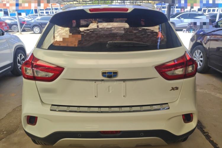 Used Geely Auto Vision X3 2017 1.5L Manual Elite Model Rear