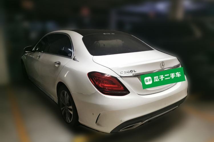 Used Mercedes-Benz C-Class 2021 C 200 L Fashion Edition Sport Version Rear Left 45 Deg