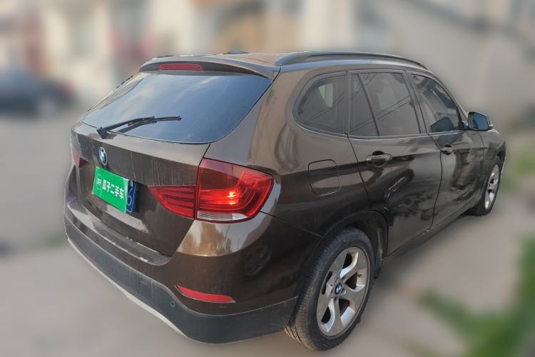Used BMW X1 2013 sDrive18i Leading Model Rear Right 45 Deg