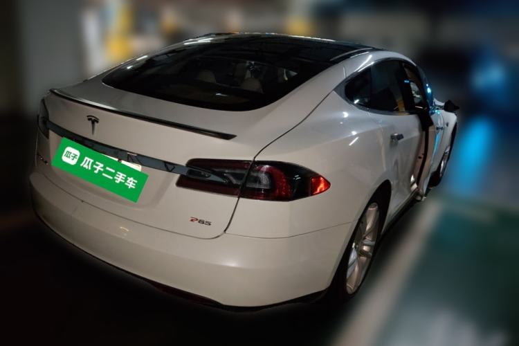 Used Tesla Model S 2014 S P85 Rear Right 45 Deg