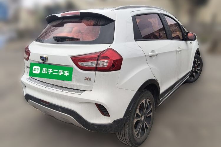 Used Geely Auto Vision X3 2017 1.5L Manual Luxury Model Rear Right 45 Deg