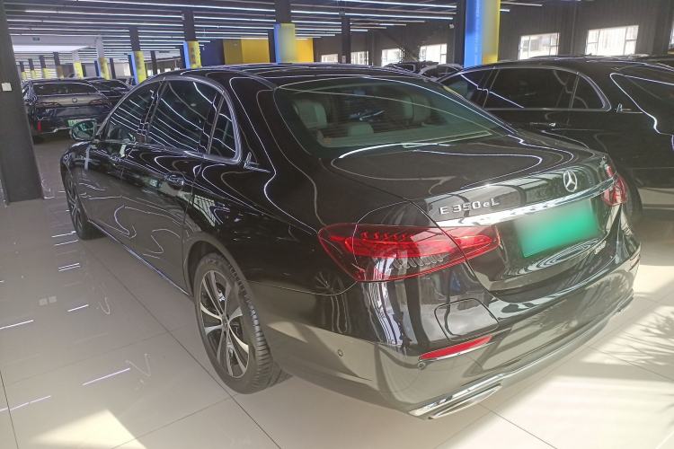 Used Mercedes-Benz E-Class New Energy 2022 Restyled E 350 e L Plug-in Hybrid Sedan Rear Left 45 Deg