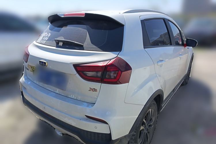 Used Geely Auto Vision X3 2019 Upgraded Model 1.5L CVT Elite Version Rear Right 45 Deg