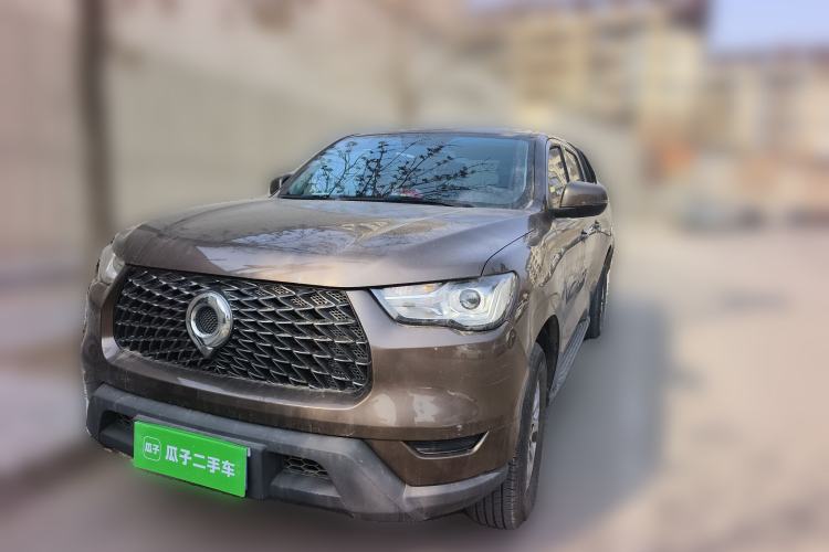 Used Great Wall Poer 2020 2.0T Commercial Version Automatic Diesel 4x4 Elite Long-Box GW4D20M