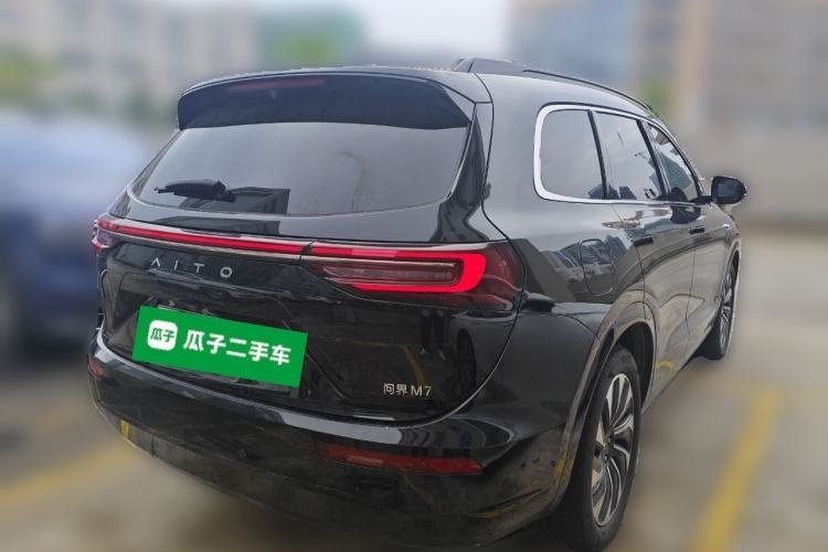 Used Hima AITO M7 2024 1.5T Intelligent Driving 4WD Max Edition 5 Seats Rear Right 45 Deg