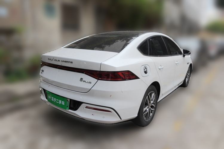 Used BYD Qin PLUS 2021 DM-i 55KM Flagship Model Rear Right 45 Deg