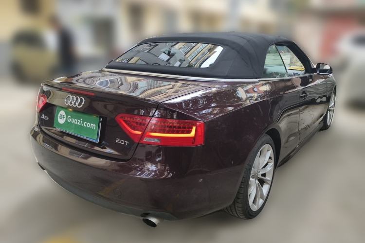Used Audi A5 2012 2.0TFSI Cabriolet Rear Right 45 Deg