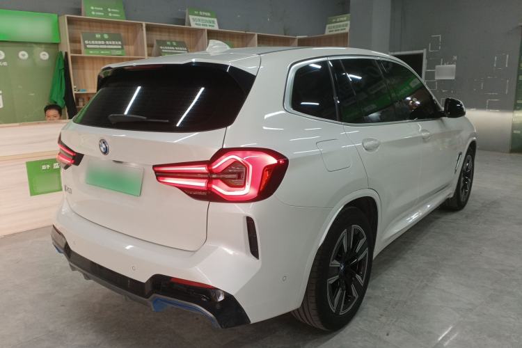 Used BMW iX3 2022 Leading Model Rear Right 45 Deg