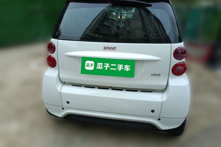 Used smart fortwo 2014 1.0 MHD Midnight Purple Limited Edition Rear