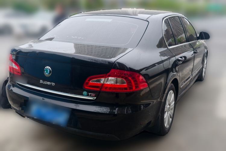 Used Skoda Superb 2012 1.8TSI Automatic Prestige Edition Rear Right 45 Deg