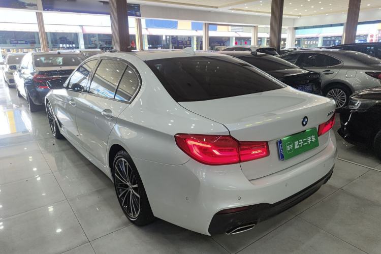 Used BMW 5 Series 2019 Restyled 530Li Luxury Edition M Sport Package Rear Left 45 Deg