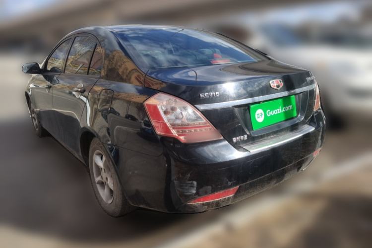 Used Geely Auto Classic Emgrand 2012 Sedan 1.5L Manual Chao Yue Model Rear Left 45 Deg