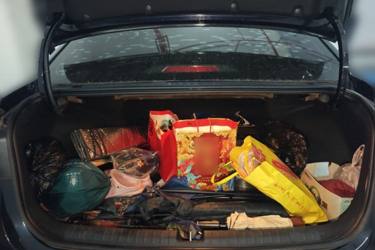 Used Geely Auto Emgrand 2022 4th Generation 1.5L CVT Luxury Model Trunk