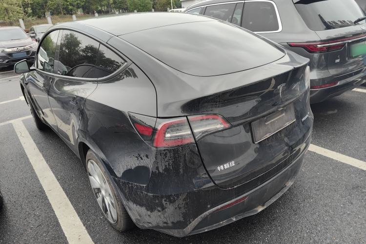 Used Tesla Model Y 2022 Rear-Wheel-Drive Version Rear Left 45 Deg