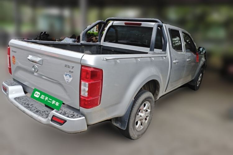 Used Great Wall Wingle 7 2021 2.0T Gasoline Two-Wheel Drive Elite Version with Large Double Cabin GW4C20B Rear Right 45 Deg